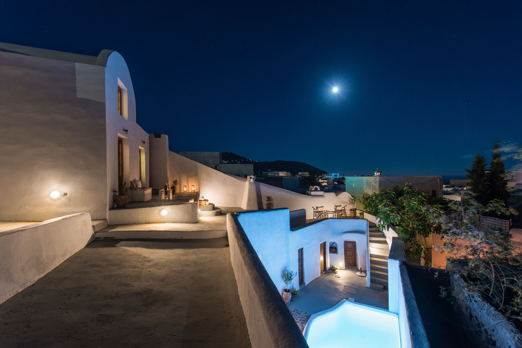 Villa Klytia Megalochori  Ngoại thất bức ảnh